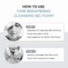 SKIN1004 Madagascar Centella Tone Brightening Cleansing Gel Foam